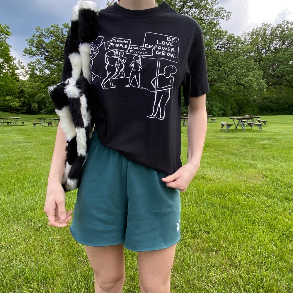 Peaceful Protest graphic top